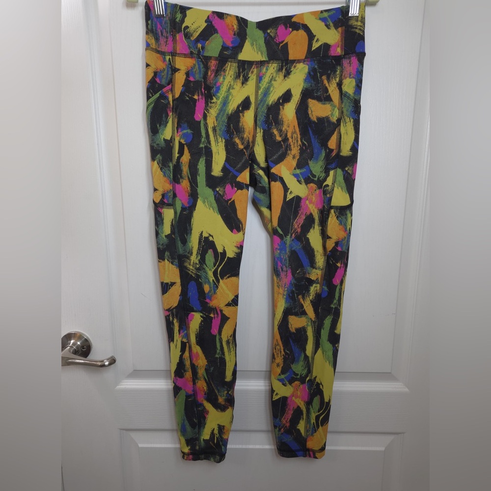 Lululemon•Invigorate High-Rise Tight 25"•Undertone Multi Rainbow•LIKE NEW•10 - Picture 7 of 16
